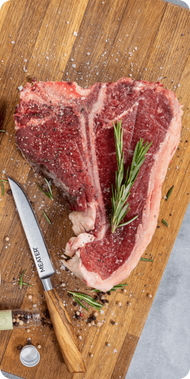 Raw meat